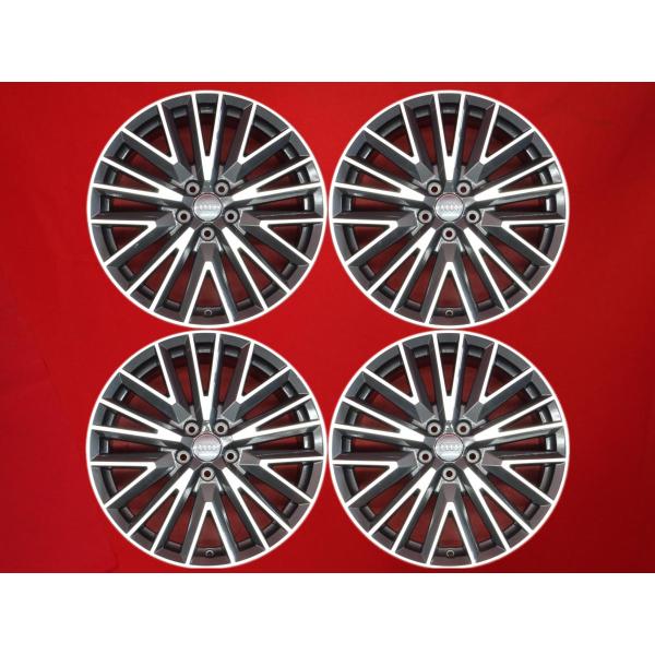 新車外し 美品 AUDI アウディ Q3 F3 スポーツバック 純正 19インチ 中古ホイール 4本 7J 19インチ PCD112 5穴 +43 ハブ57 8