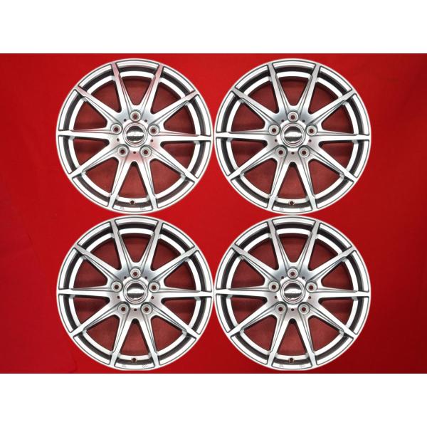 シュナイダー SLS 中古ホイール 4本 6.5J 16インチ PCD114.3 5穴 +48 
