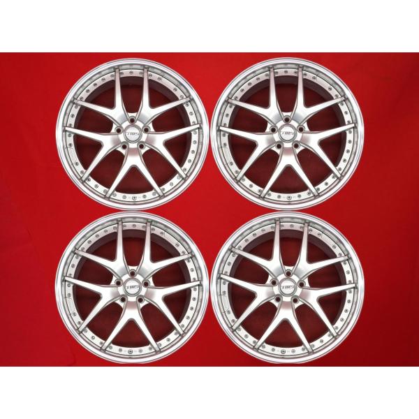 鍛造 軽量 1本12.7kg TWS EXlete 205S 中古ホイール 4本 9J 20インチ 
