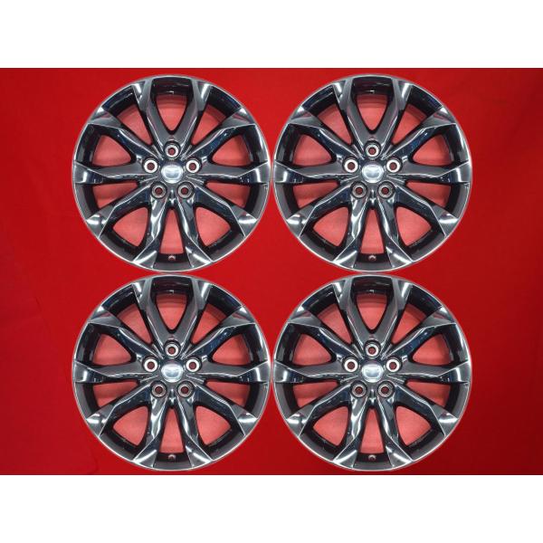 マツダ アクセラ　BM 純正 ホイール 18インチ7J+50 215/45/18 pcd114.3 MAZDA アルミホイール　5穴 MAZDA マツダ アクセラ BM系 20S 純正 中古ホイール 4本 7J 18インチ