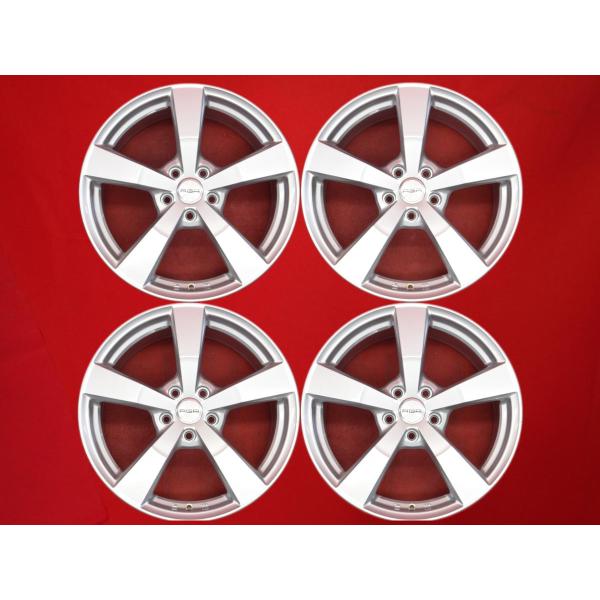 AGA エージーエー NEXTA ネクスタ 中古ホイール 4本 8J 18インチ PCD112 5穴 +45 ハブ66.5 アウディ Q5 FY A3 8Y/G