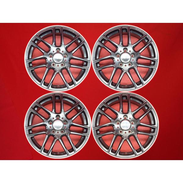 EURO AFG 中古ホイール 4本 7.5J 17インチ PCD112 5穴 +35 ハブ66.5