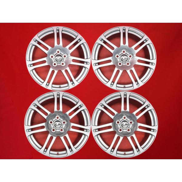 鍛造 軽量 1本11.8/12.3kg レクサス RC F 後期 純正 BBS製 9Z24/0803 中古ホイール 4本 9/10J 19インチ PCD114.