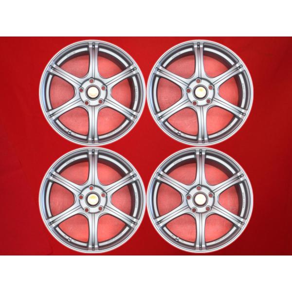 RAYS 軽量 1本9.3kg グラムライツ57MZ 中古ホイール 4本 7.5J 18インチ
