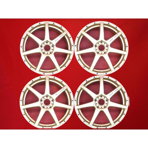 【タゲス】Spirit Racing 18インチアルミ 4本セットその① 絶版 希少 RAYS レイズ マツダスピード MAZDASPEED MS-TII 中古