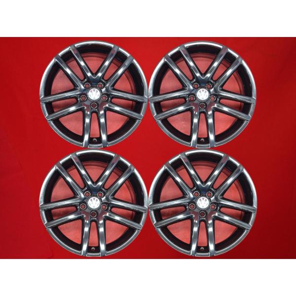 再塗装品 黒 VOLKSWAGEN フォルクスワーゲン クロスポロ 9N 純正 中古