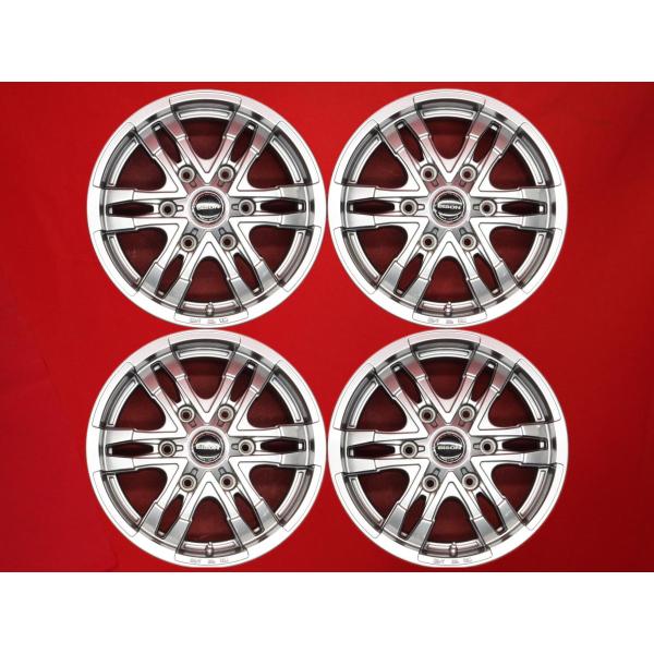 ハイエース等に！BISON バイソン　BN-03　15インチ6J未使用アルミ4本 taiheishopping_a052506339
