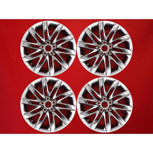 LS純正ホイール　4本　245/45r19　pcd120 LEXUS レクサス LS500 バージョンL 純正 19インチ ホイール 4本 8J-19