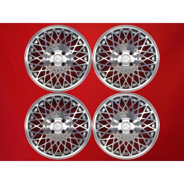 スタンスアンコール メッシュ 15インチ アルミホイール 8＋24 4穴