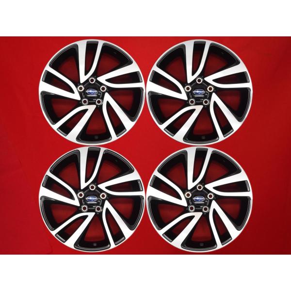 最終値下！その2 レガシィ・レヴォーグ 18インチホイール SUBARU アルミホイール レヴォーグ 4本セット 18インチ 9.5J PCD5