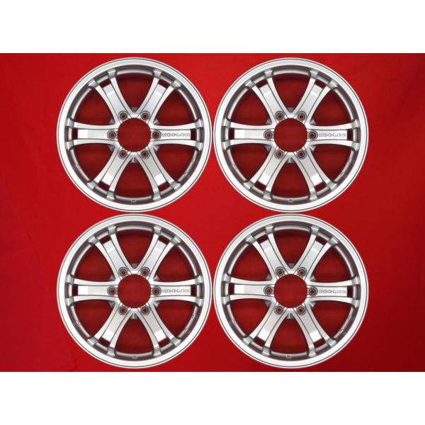 WEDS ウェッズ KEELER FORCE 6スポーク ホイール 4本 7.5J-17 PCD139.7
