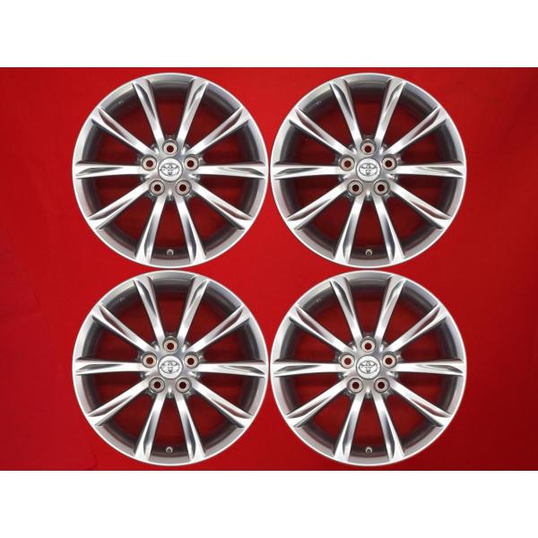TOYOTA トヨタ マークX GRX133 純正 ホイール 4本 8J-18 PCD114 TOYOTA トヨタ マークX GRX133 純正 ホイール 4本 8J-18 PCD114