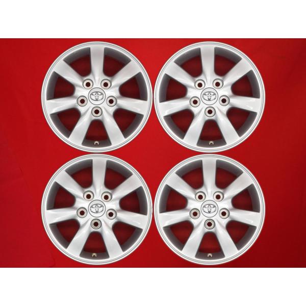 アイシス　トヨタ純正アルミホイール　中古です！
アルミホイール　16インチ　6.5J OFF ＋45 PCD 114.3 5穴 TOYOTA トヨタ アイシス 純正 16インチ ブラック 6.5J+45 アルミ