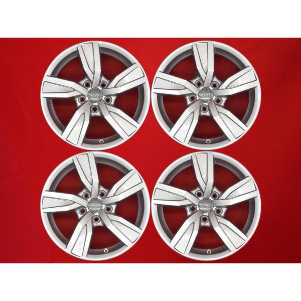 AUDI アウディA4 8W純正 中古ホイール 4本 7J 16インチ PCD112 5穴 +35