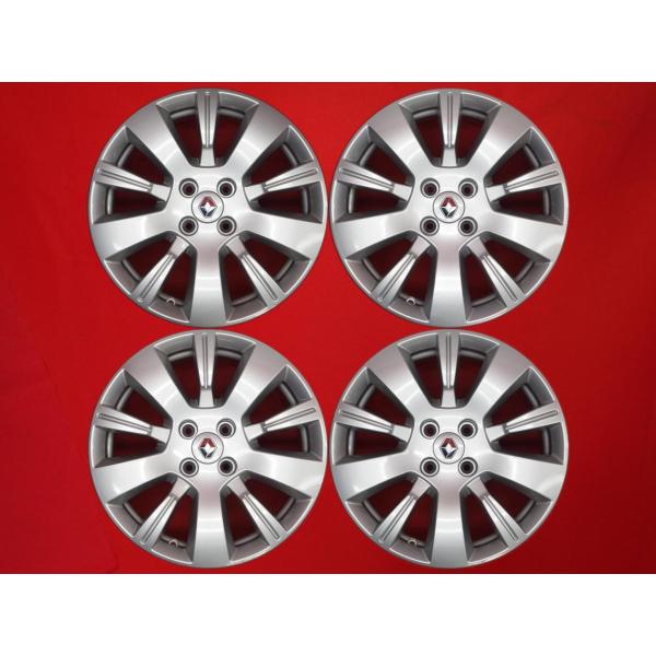 ルノー キャプチャー 純正 中古ホイール 4本 6.5J 16インチ PCD100 4穴 +40 ハブ60 403002556R aa16