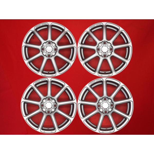 MONZA R VERSIONII 中古ホイール 4本 5J/6J 15インチ PCD100 4穴 +45/+