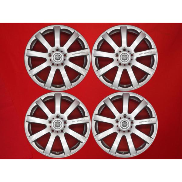 シュテルン S-52 中古ホイール 4本 7J 17インチ PCD114.3 5穴 +52 ハブ 