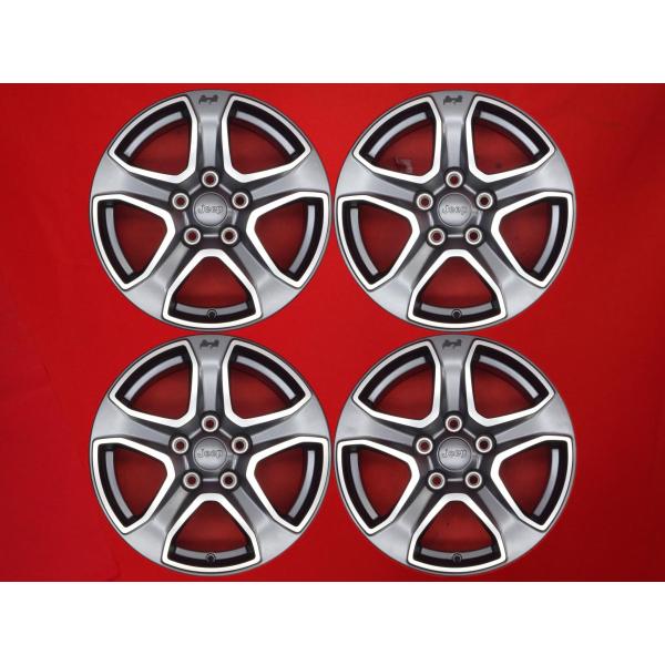 JEEP ジープ ラングラー 純正5スポーク 中古ホイール 4本 7.5J 17