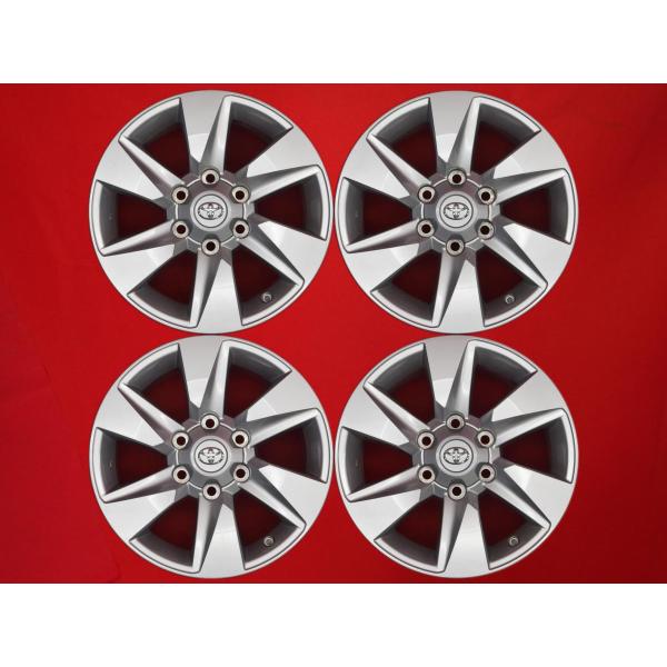 ランクル　プラド純正ホイール　17インチ4本　中古品 トヨタ ランドクルーザープラド 150後期 純正ホイール 17インチ