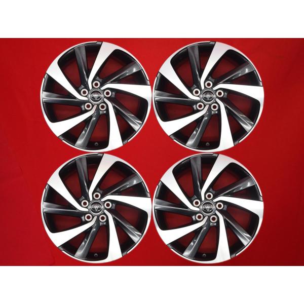 TOYOTA トヨタ ハリアー 60/65W ターボ 純正 中古ホイール 4本 7.5J 18 