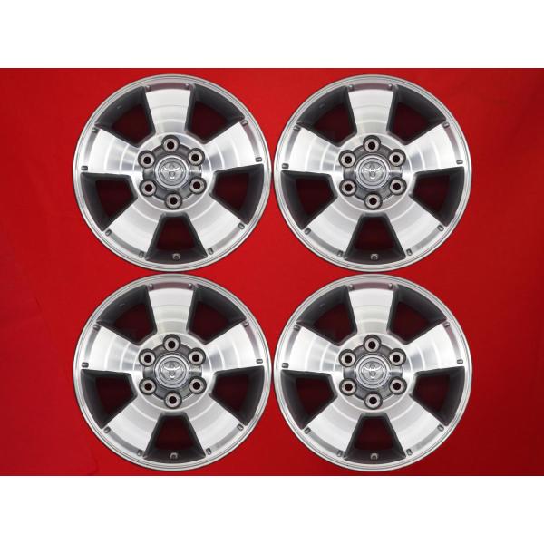 【値下げ】トヨタ　ハイラックスサーフ　215系　純正ホイール TOYOTA トヨタ ハイラックスサーフ 215系 純正 ホイール 4本 7.5J-17