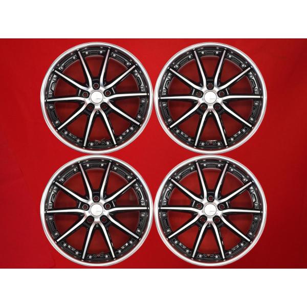 WORK ワーク LANVEC ランベック LS10 中古ホイール 4本 7.5J 19インチ