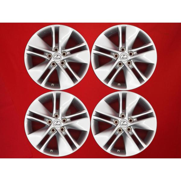 LEXUS レクサス HS250h 純正 中古ホイール 4本 7J 17インチ PCD114.3 5 