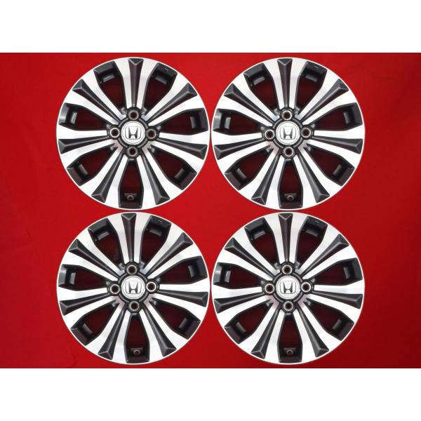 HONDA ホンダ フリード ハイブリッド 純正 中古ホイール 4本 5.5J 15インチ PCD100 4穴 +50 ハブ56 aa15