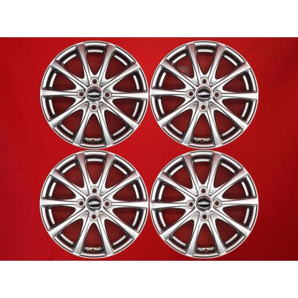 Exsteer +2 plus2 プラス2 中古ホイール 4本 4.5J 15インチ PCD100 4穴 