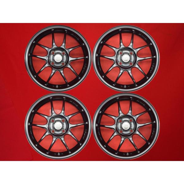 MAT製法 軽量 ENKEI エンケイ PF-01 中古ホイール 4本 6.5J 16インチ 