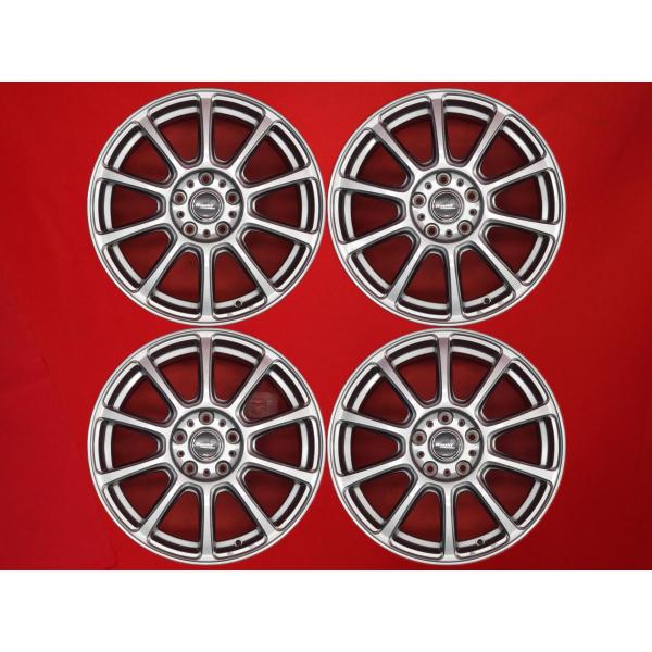 車　ホイール　10インチ Rapid Perrformance ZX10 中古ホイール 4本 7J 17インチ PCD114.3 5穴