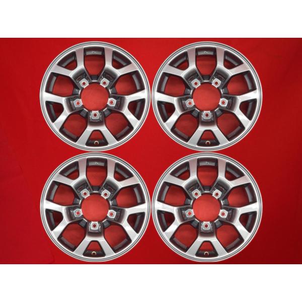[新車外し]SUZUKIジムニーシエラJB74W純正アルミホイール美品★送料込 新車外し 美品 SUZUKI スズキ ジムニー シエラ JB74W 純正 中古