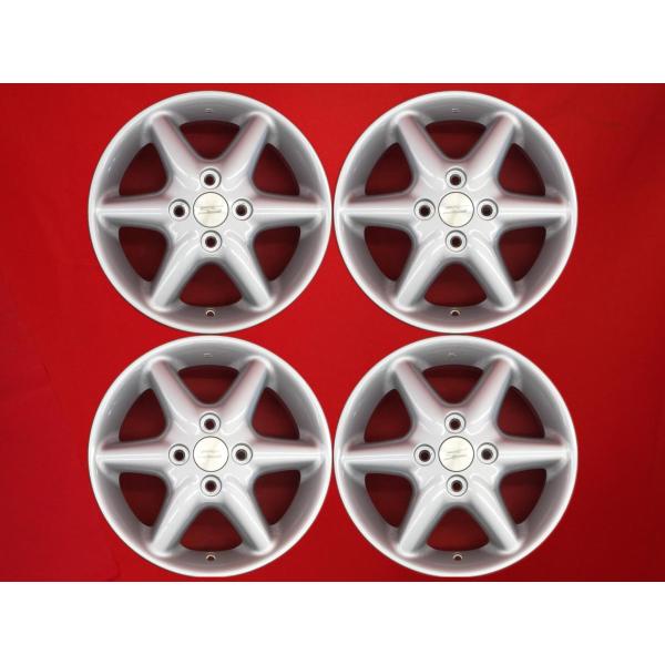 ☆9部山スタッドレス☆ スズキ純正 アルミホイール 13インチ 4J PCD100