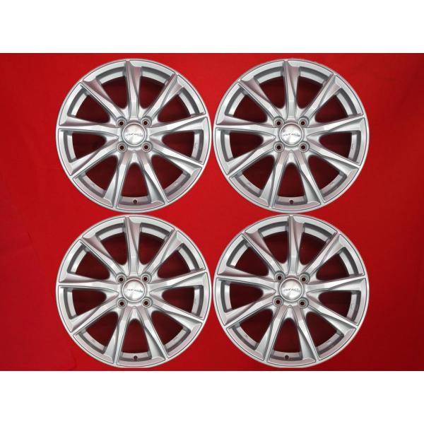 DUFACT デュファクト DT9 中古ホイール 4本 6J 16インチ PCD100 4穴 +