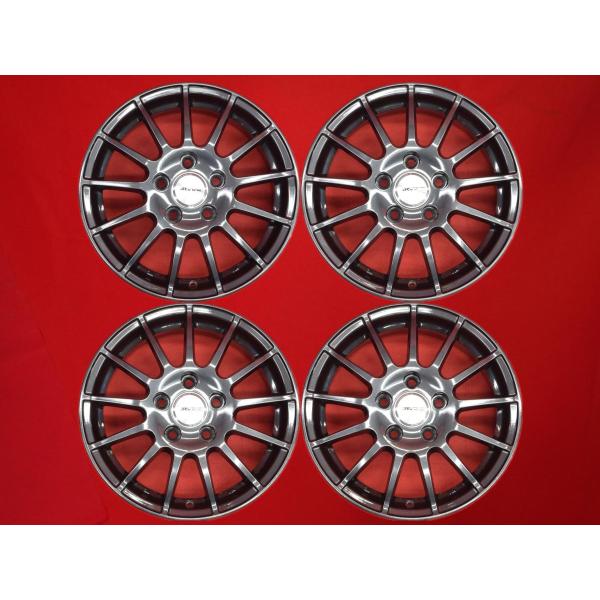 【店頭引き取り限定】４本セット48,000円→半額24,000円　新品　WEDS IRVINE F01　15X6.0J　5H/112　+43　ガンメタアルミホイール/4本セット IRVINE アーヴィン F01 中古ホイール 4本 6J 15インチ PCD112 5穴 +43