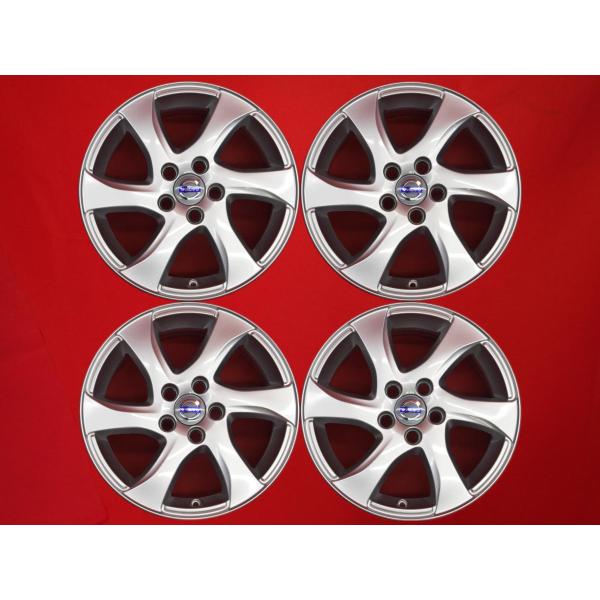 VOLVO ボルボ S40 V40 純正 6 スポーク 中古ホイール 4本 7J 16