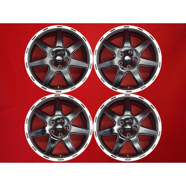 17インチアルミホイール４本 La Strada TIRADO CROSS La-Strada ラ ストラーダ TIRADO CROSS テイラード クロス 中古