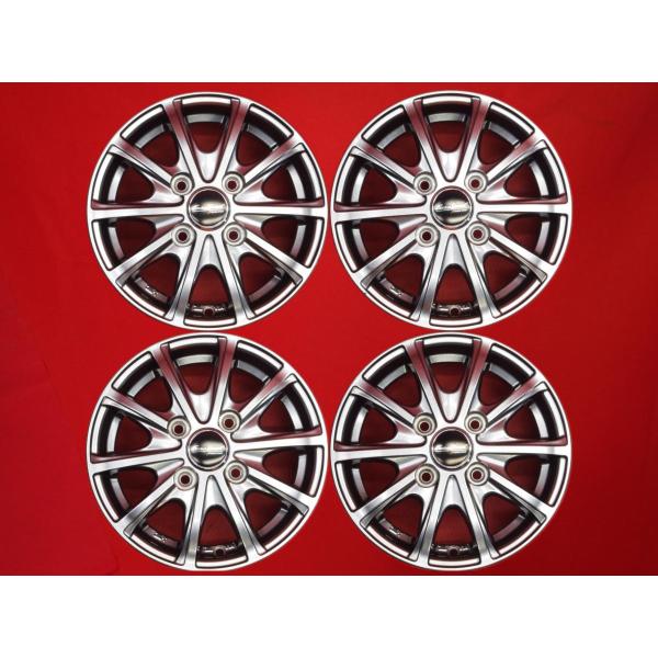 Euro Speed ユーロスピード V25 中古ホイール 4本 4J 12インチ PCD100