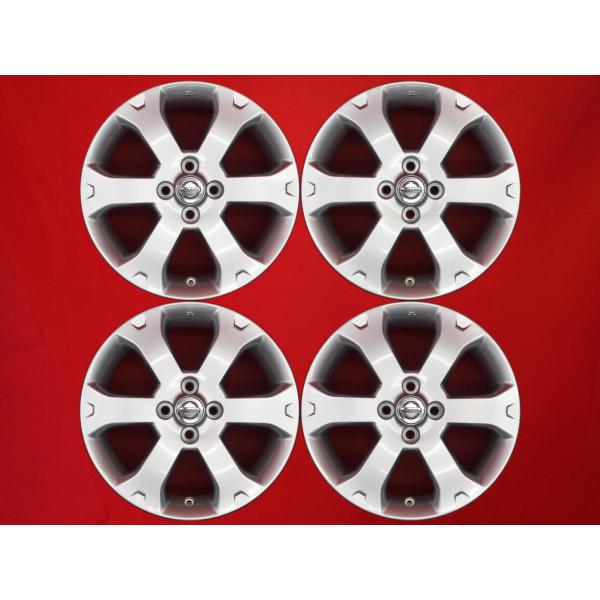 NISSAN ニッサン ウイングロード Y12 純正 6本スポーク 中古ホイール 4 