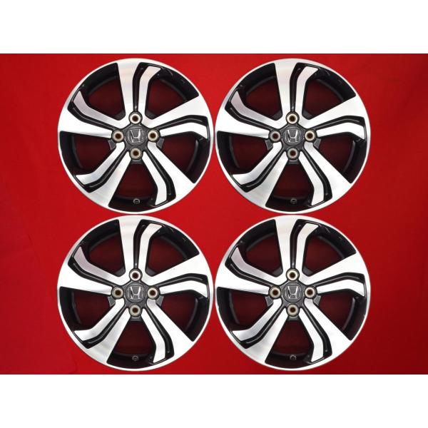 ホンダ純正★シャトルハイブリッド　16×6J　4H100　＋53　グレイス　フィット　インサイト HONDA ホンダ グレイス HYBRID EX 純正 中古ホイール 4本 6J 16インチ