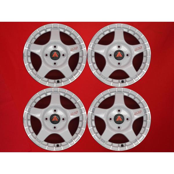 絶版 希少 ADVAN アドバン ART 中古ホイール 4本 6J 15インチ PCD114.3 
