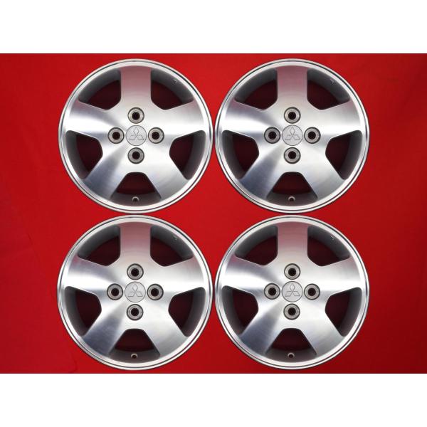 MITSUBISHI ミツビシ ek スポーツ ワゴン 純正 中古ホイール 4本 4.5J