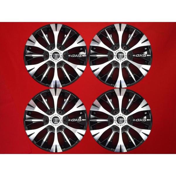GARSON ギャルソン D.A.D BARDICHE バルディッシュ 中古ホイール 4本