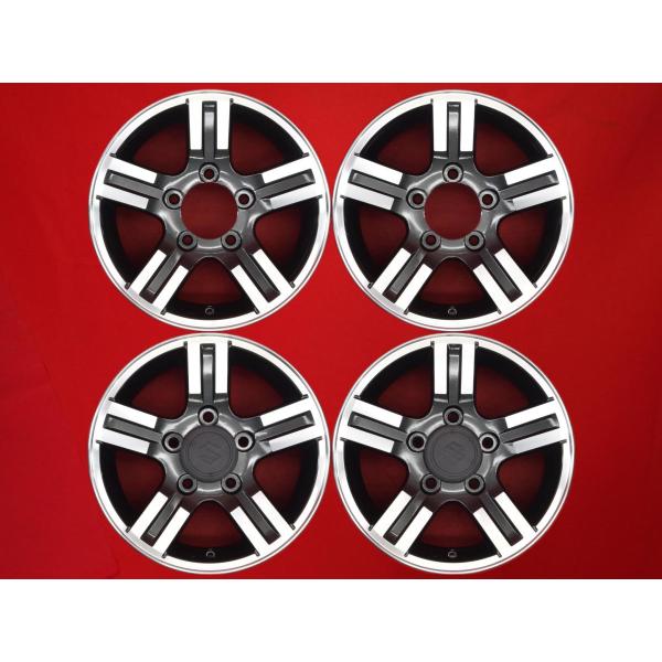 SUZUKI スズキ ジムニー JB23 5型 純正 5スポーク 中古ホイール 4本