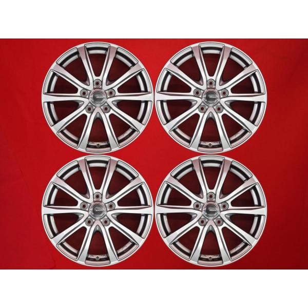 YFC MiLLOUS ミルアス 社外ホイール 16インチ 4本 6.5J5HPCD114.3+48 エスティマ等　(VHV419) クレジットカード QRコード決済可能 YFC MiLLOUS ミルアス 社外ホイール 16インチ 4本 6.5J5HPCD114.3+48