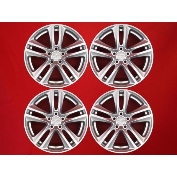 SUBARU スバル インプレッサ XV GH系 純正 5Wスポーク 中古ホイール 4本 6.5J 16インチ PCD100 5穴 +48 ハブ56 aa16