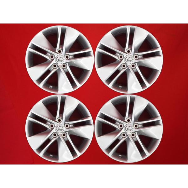 LEXUS レクサス HS250h 純正 中古ホイール 4本 7J 17インチ PCD114.3 5穴 +39 ハブ60 aa17