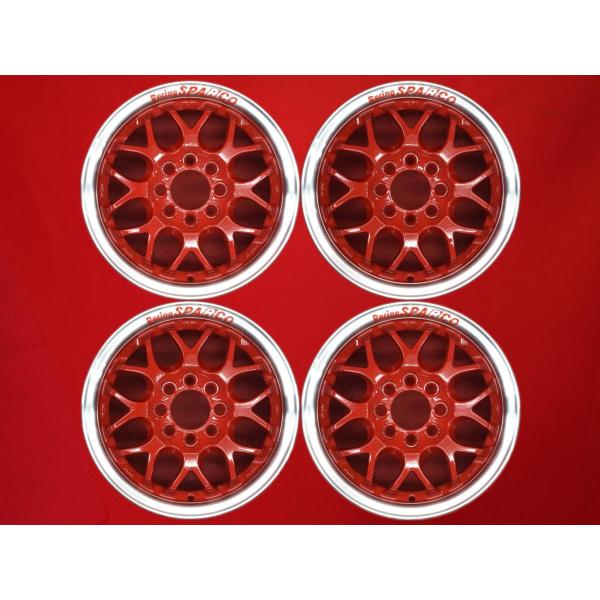 絶版 希少 レーシング スパルコ 中古ホイール 4本 5J 13インチ PCD100