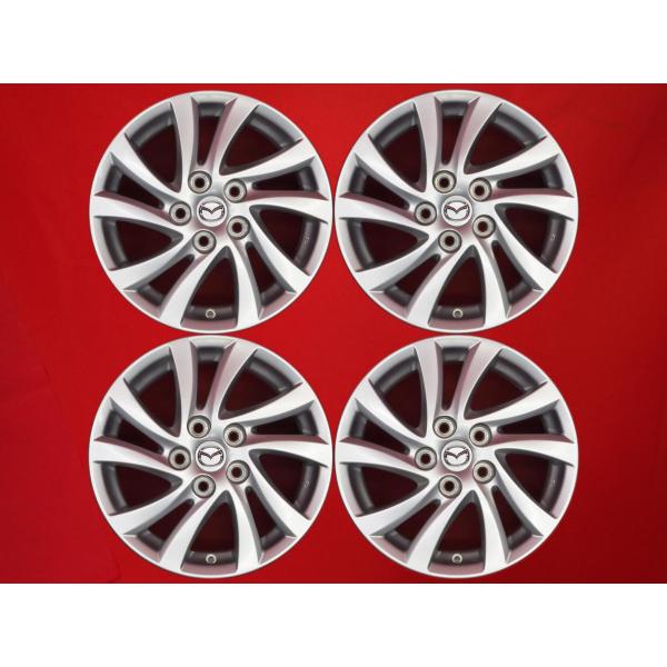 Mazda マツダ プレマシー CW系 20S 純正 中古ホイール 4本 6.5J 16インチ PCD114.3 5穴 +50 ハブ67 9965C26560 