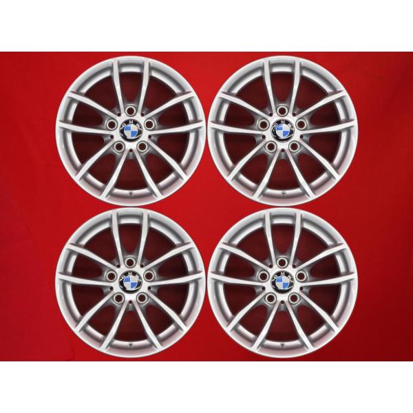 BMW 1シリーズ F20 純正 Vスポークスタイリング 378 中古ホイール 4本 7J 16インチ PCD120 5穴 +40 ハブ72.5 6796202